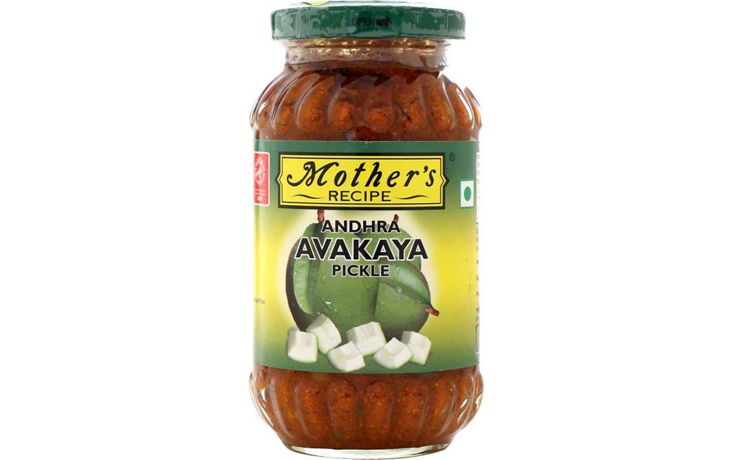 Mother's Recipe Andhra Avakaya Pickle    Glass Bottle  300 grams